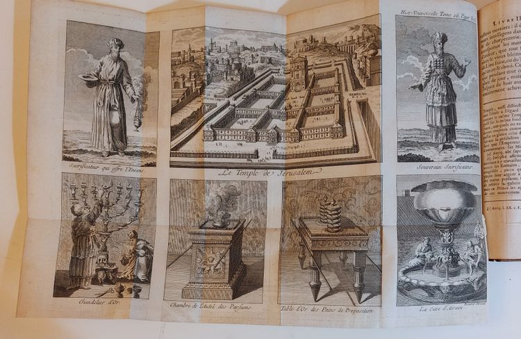 Geschichte der Juden – 2 Bände – 1780 – Mit königlichem Wappen