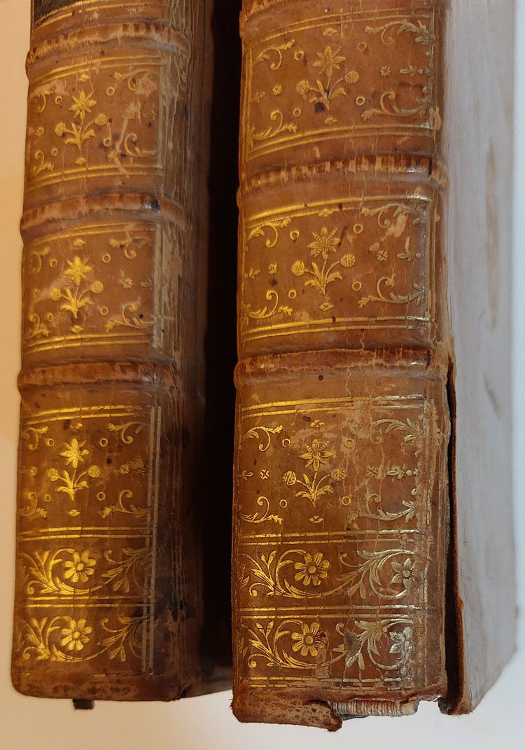 Geschichte der Juden – 2 Bände – 1780 – Mit königlichem Wappen