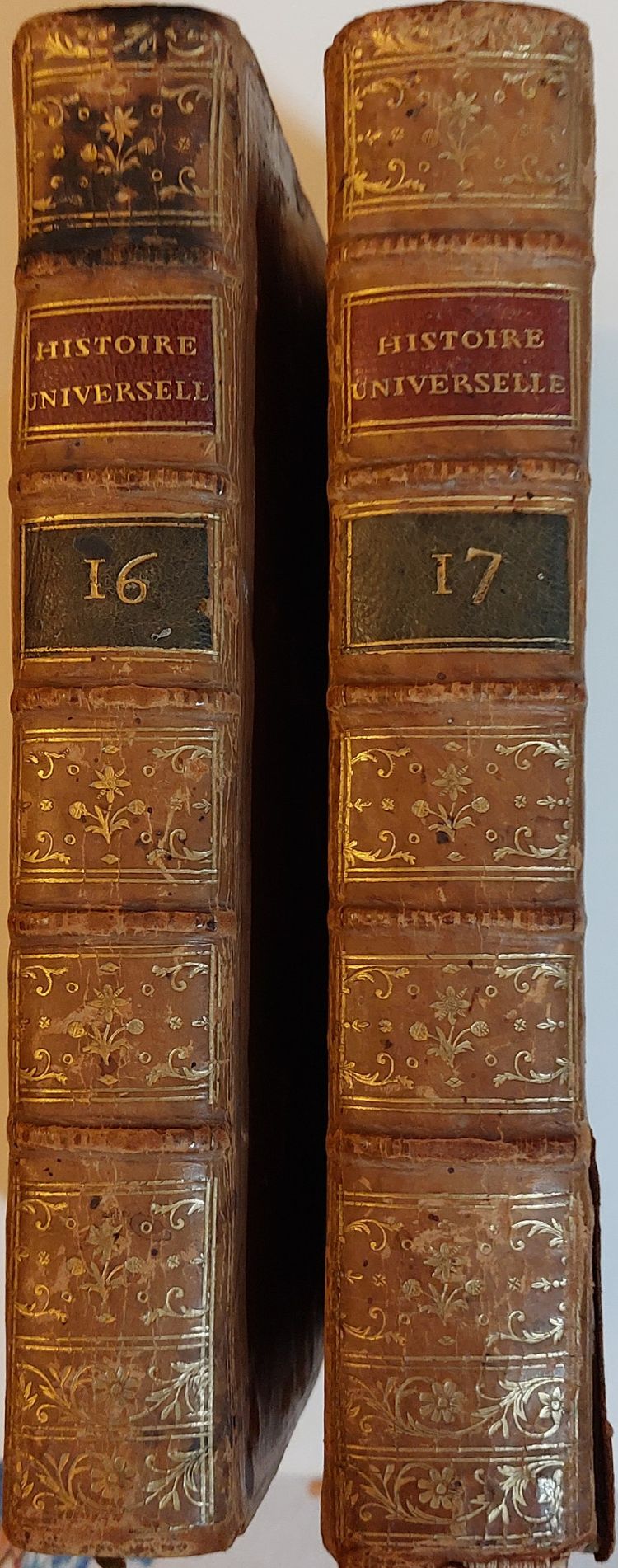 Geschichte der Juden – 2 Bände – 1780 – Mit königlichem Wappen