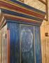 Antique Bavarian-style Painted Wardrobe Cupboard