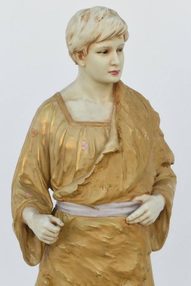 Royal Dux Shepherd Figurine