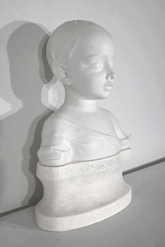 Kinderbüste aus Limoges-Biskuit - Anfang 20.