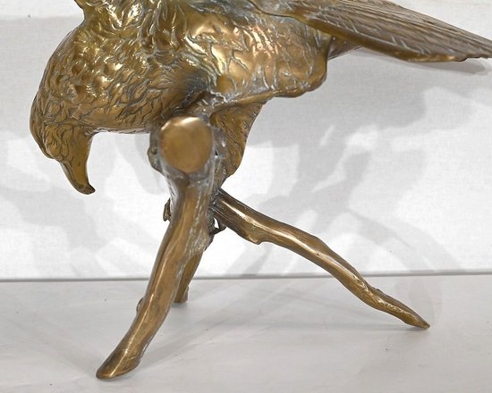 Important Eagle in Brass - XXth century