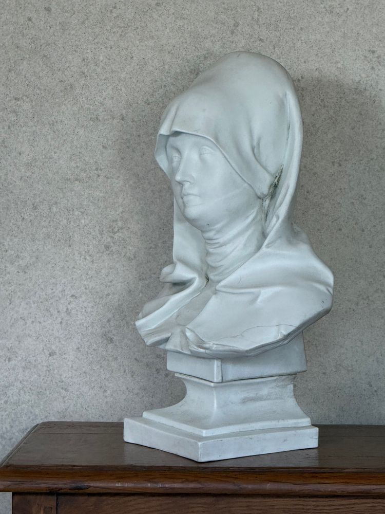 Restored biscuit bust