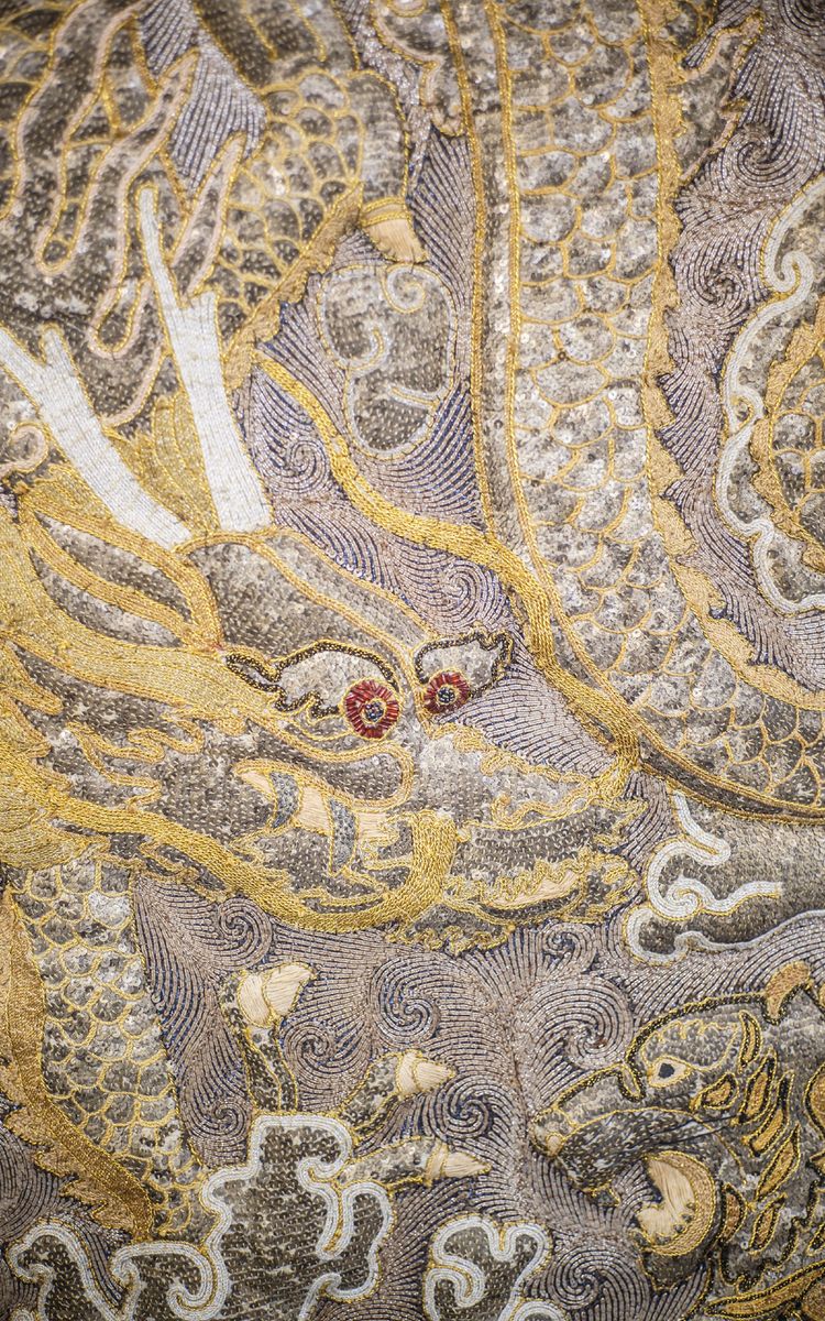 Wandteppich „Tiger und Drache“