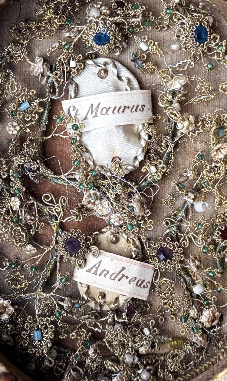 Relics of Saints Maur and Andrew - Late 18th century