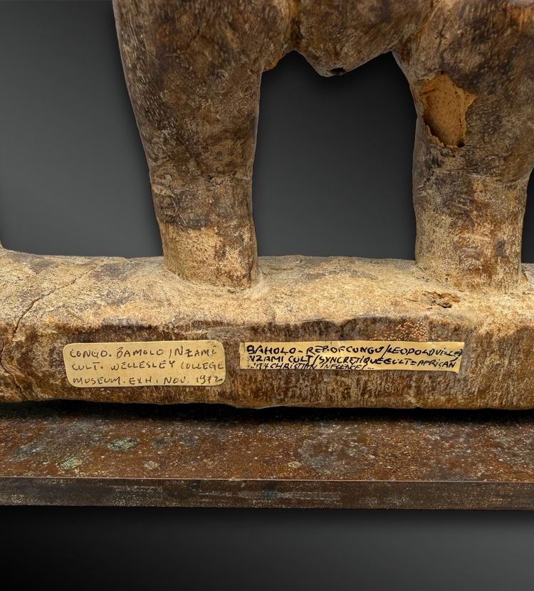Anthropomorphic statuette called Nzambi - Holo culture, Democratic Republic of Congo