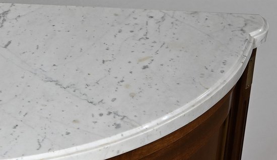 Encoignure en Acajou massif, style Louis XVI – Milieu XXe