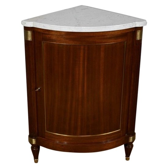 Solid mahogany sideboard, Louis XVI style - Mid 20th century