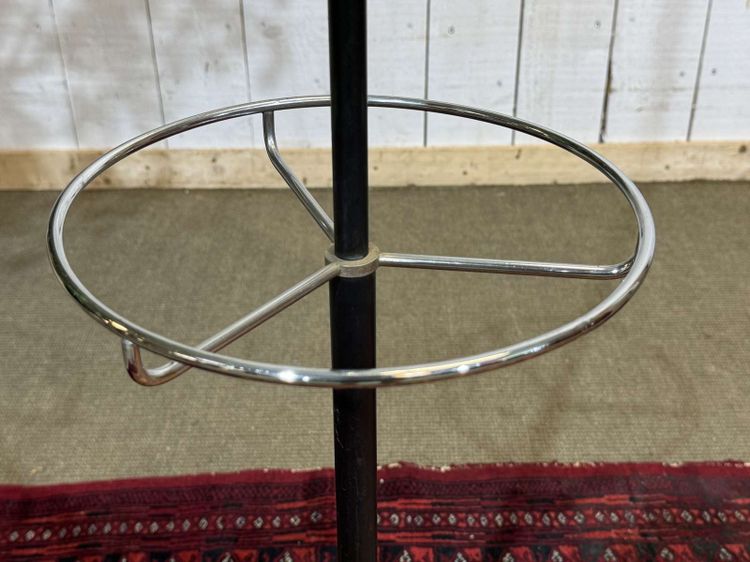 Englische Garderobe aus den 1970er Jahren aus verchromtem Metall