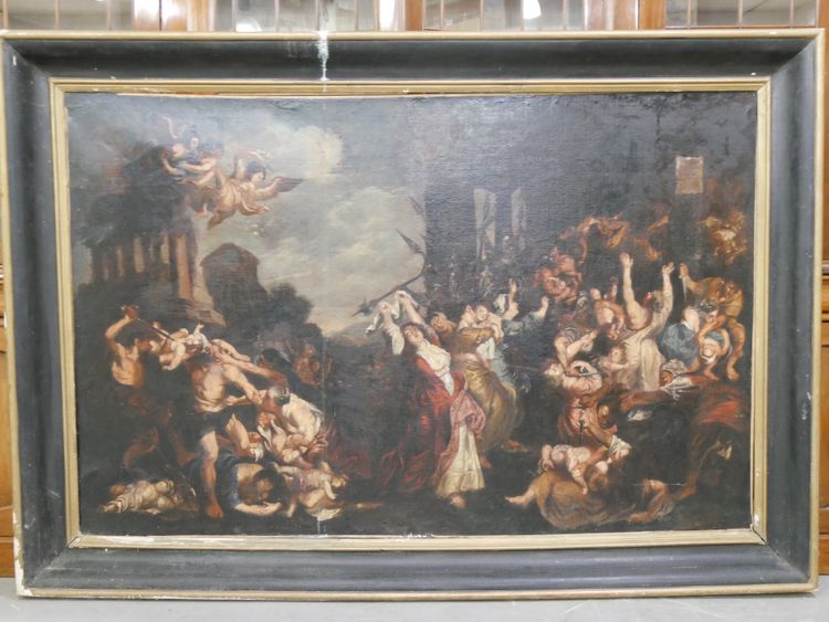 Important painting, Oil on canvas