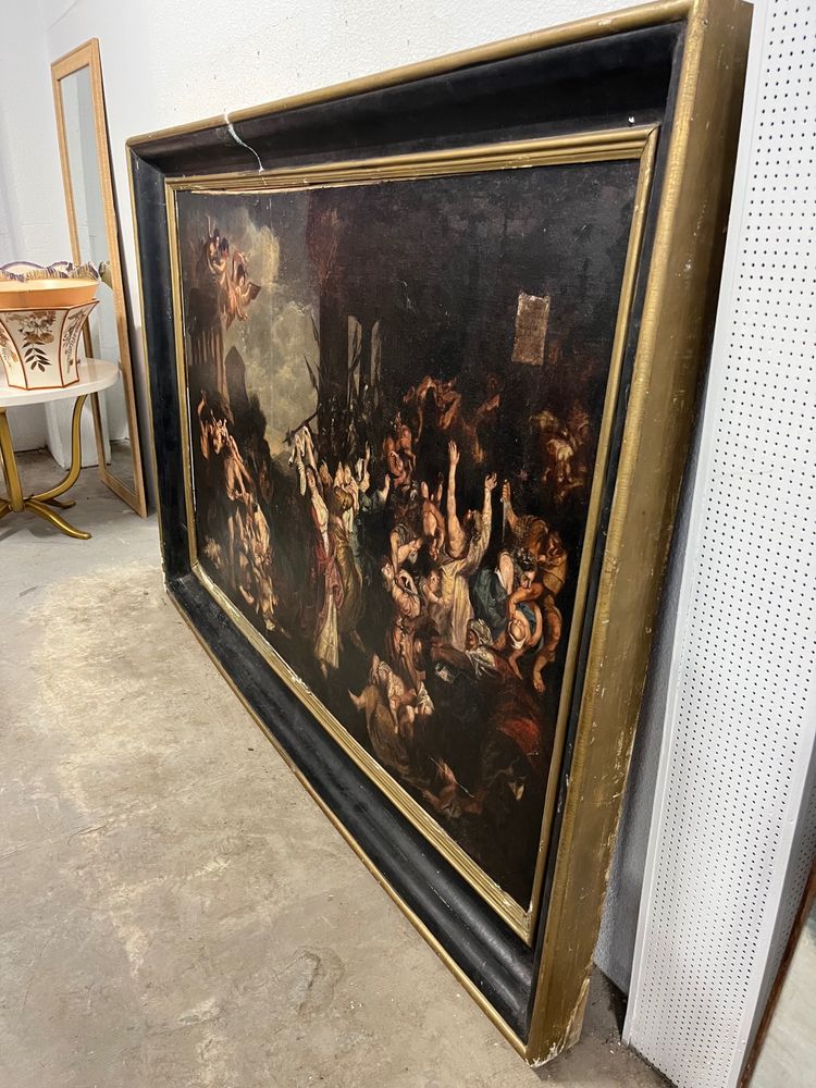 Important painting, Oil on canvas