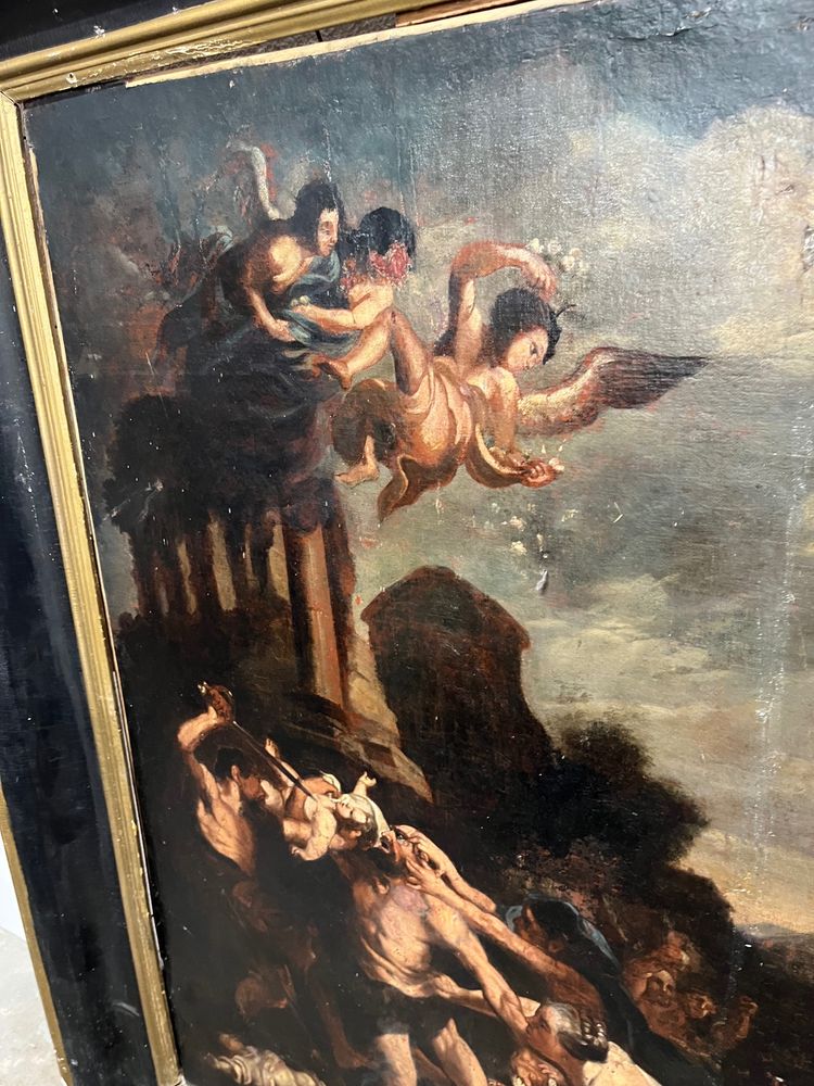 Important painting, Oil on canvas