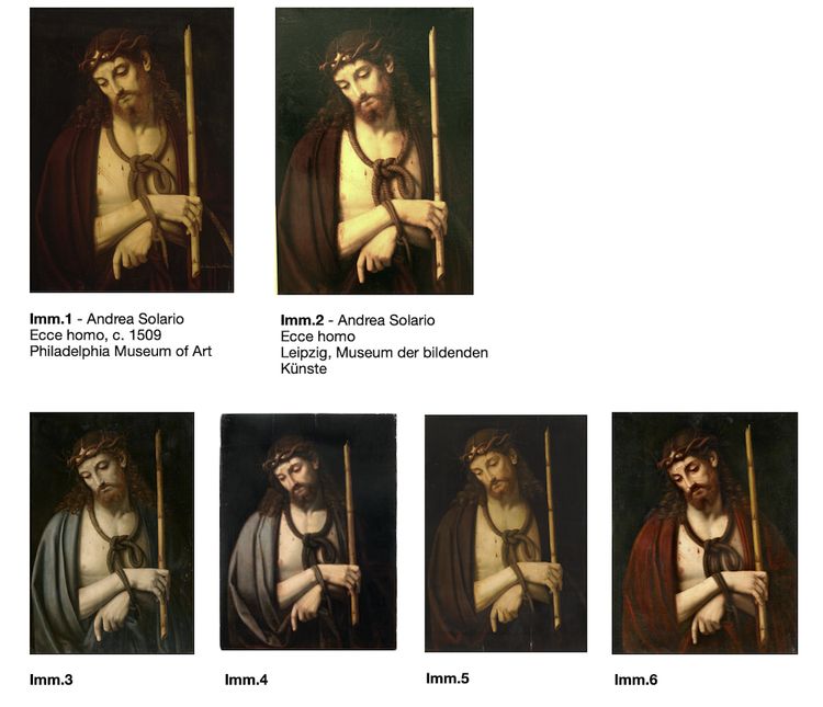 Ecce Homo, Andrea Solario (milan, C. 1470 – Milan, 1524) Follower Of