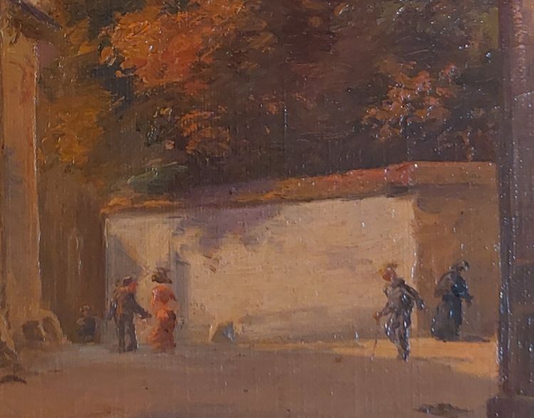 Arthur JACQUET (1876–1966) – Reims – Öl auf Karton – 1908