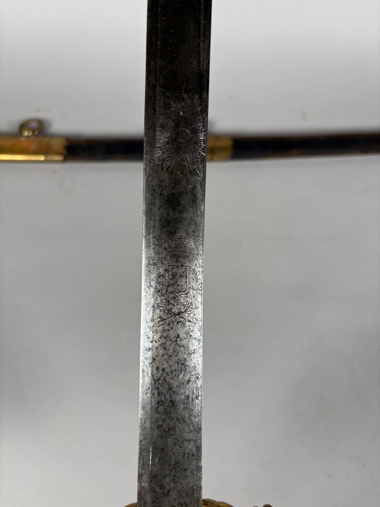 Sabre de garde du corps du Roi du 1er modèle 1814 