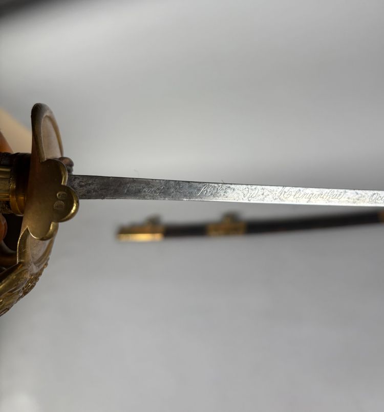 Sabre de garde du corps du Roi du 1er modèle 1814 