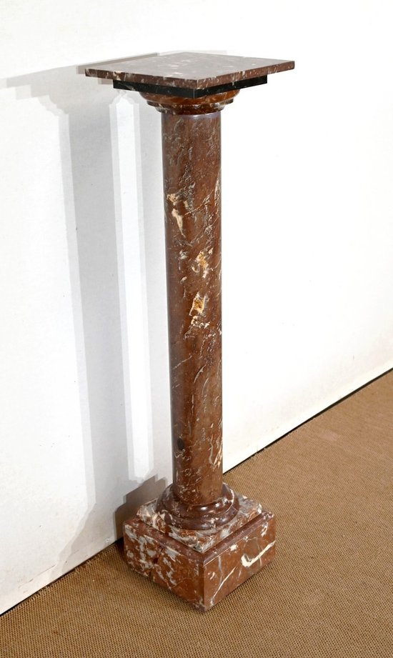 Marble Column - Late 19th Century