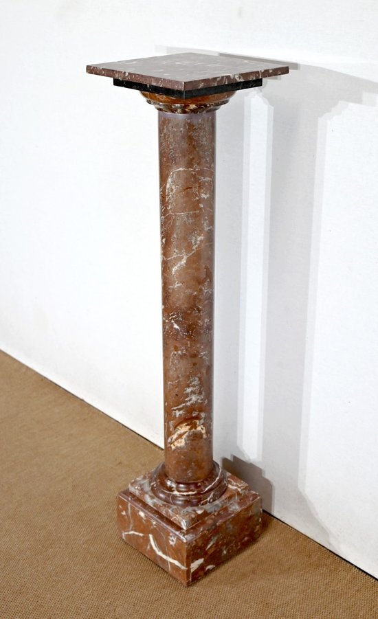 Marble Column - Late 19th Century