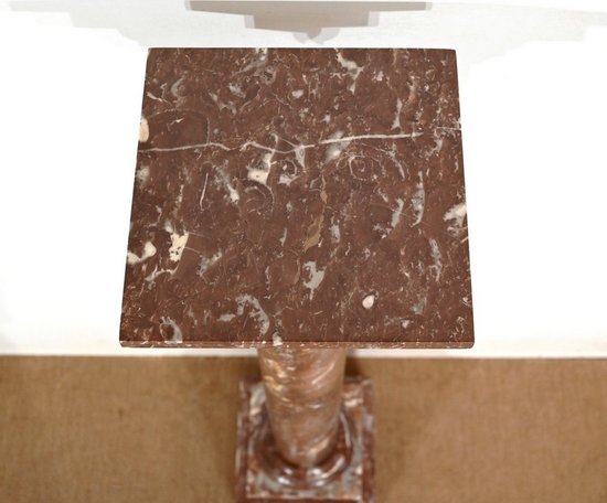Marble Column - Late 19th Century