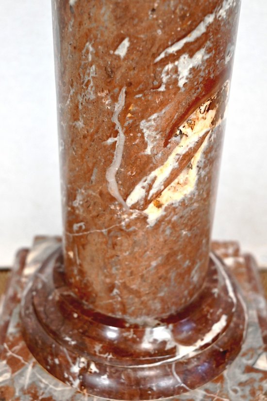 Marble Column - Late 19th Century