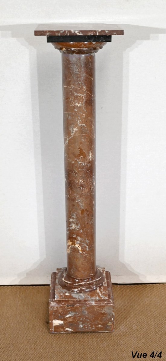 Marble Column - Late 19th Century