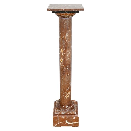 Marble Column - Late 19th Century