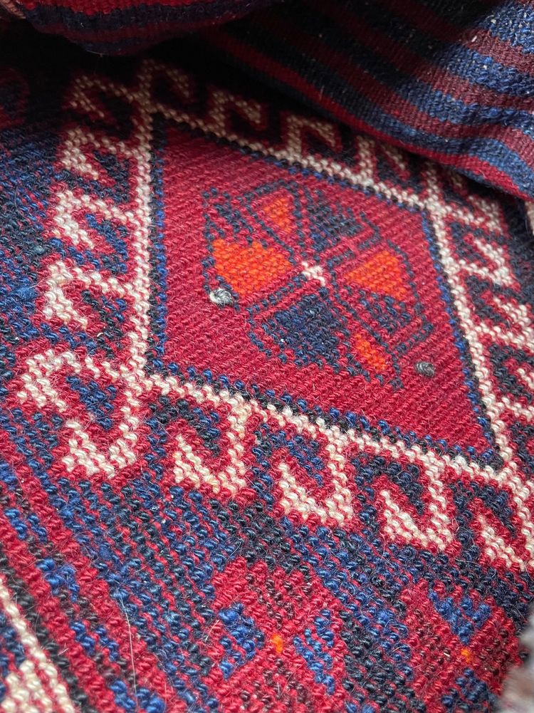 Khorjin (sacoche) Qashqai. Perse. Circa 1900. 60 x 53 cm