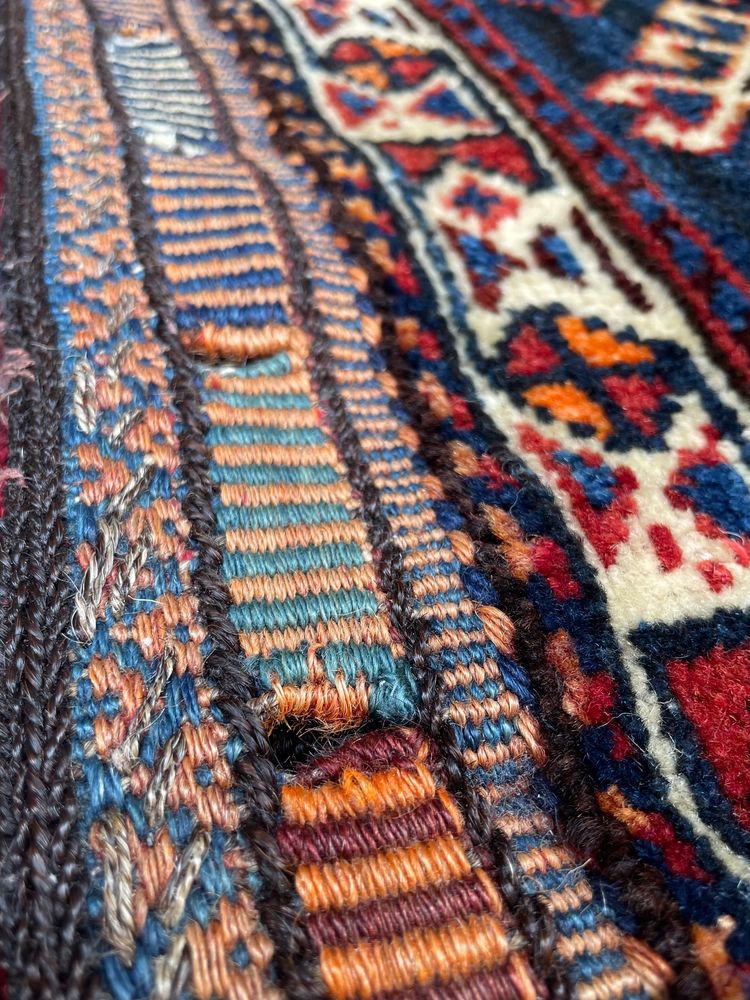 Khorjin (sacoche) Qashqai. Perse. Circa 1900. 60 x 53 cm