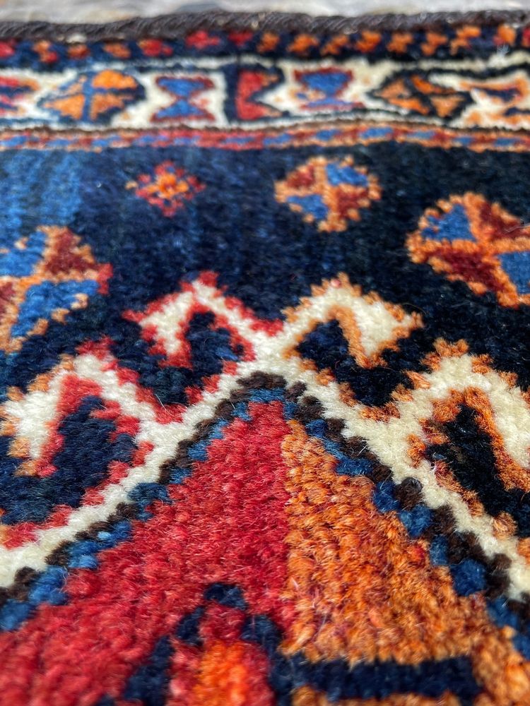 Khorjin (sacoche) Qashqai. Perse. Circa 1900. 60 x 53 cm