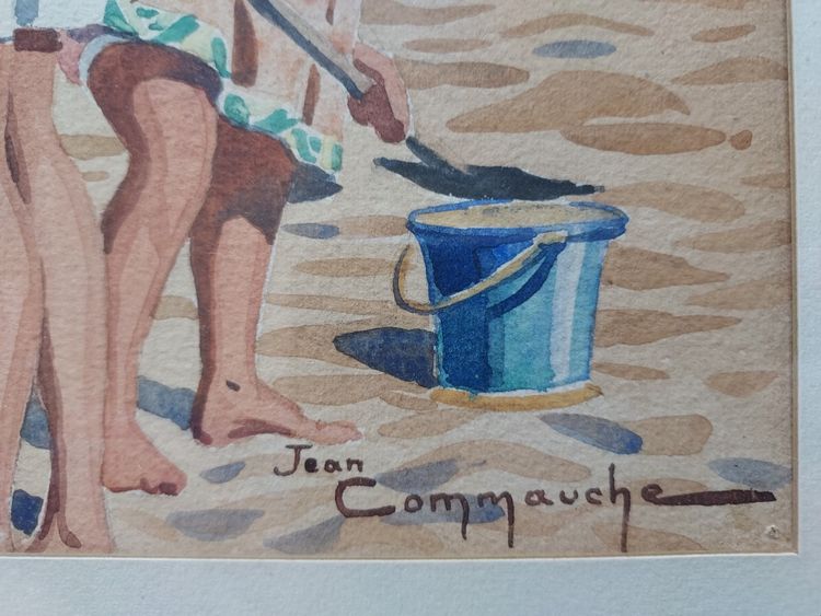 Saint Malo plage 1938
