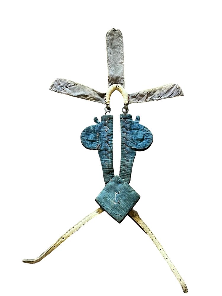 Rare plastron de harnachement de cheval d’apparat – Chine – XIXe siècle