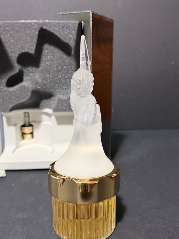 Lalique – Flacon de Collection « Mascotte Sagittaire » – Édition Limitée 1999 – Cristal – Complet