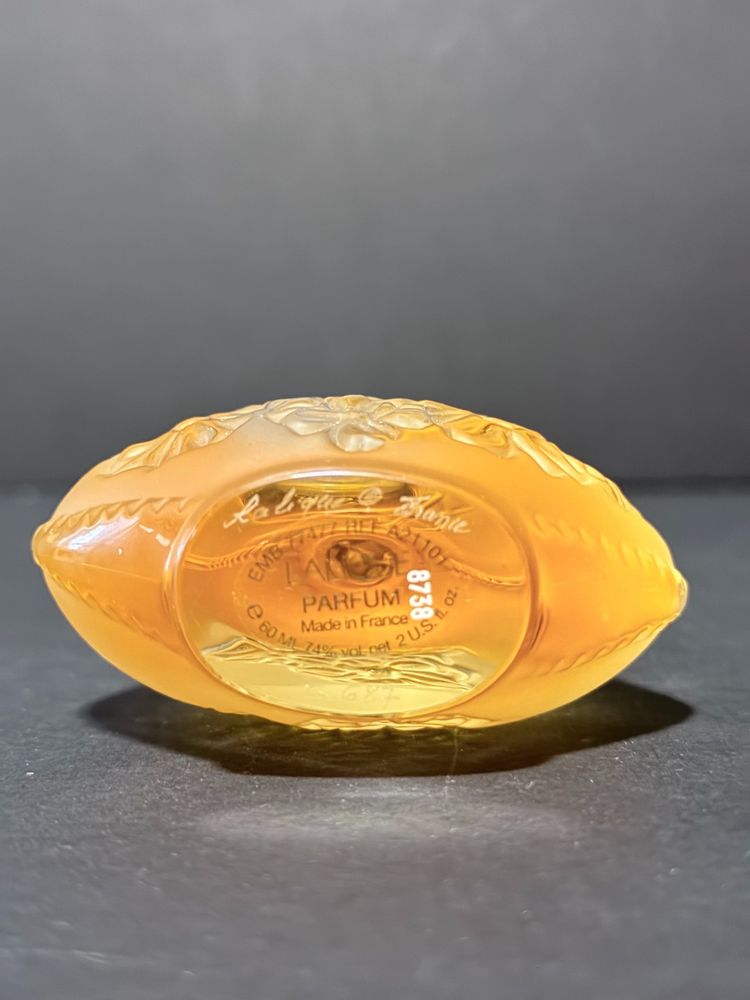 Lalique– Flacon de Collection « Jasmin » – Édition Limitée 1995 – Complet