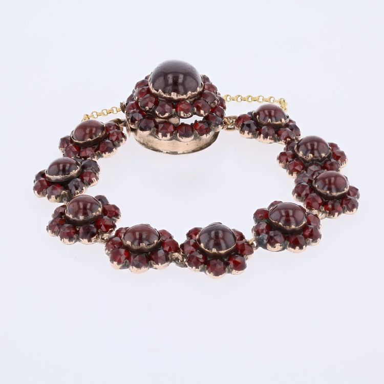 Bracelet grenats ancien
