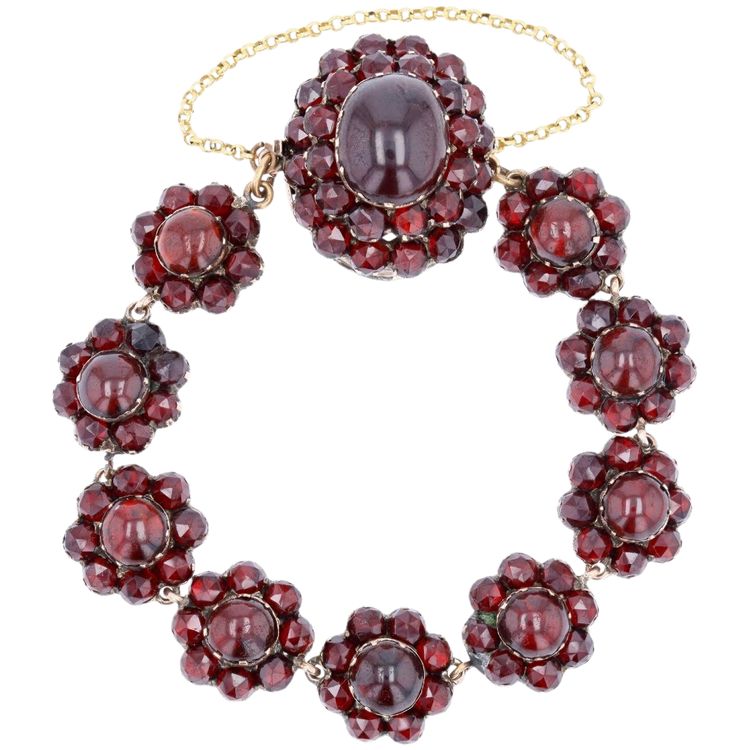 Bracelet grenats ancien