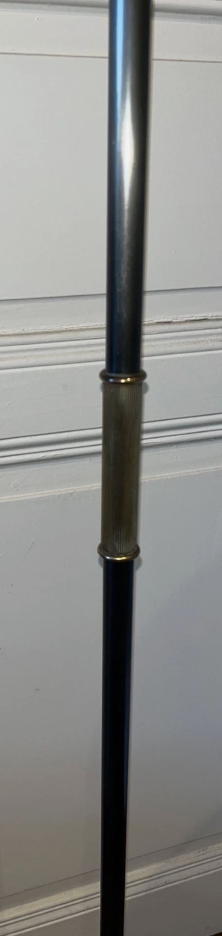 Guy LEFEVRE for Maison JANSEN, Neoclassical style bronze floor lamp