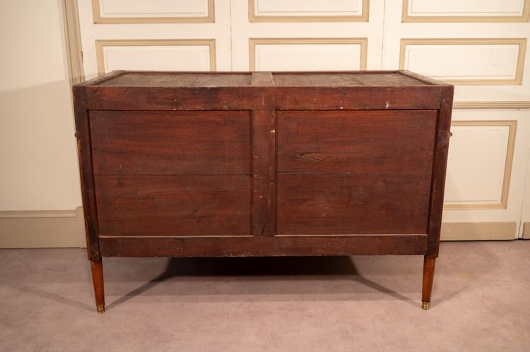 Commode Louis XVI en acajou