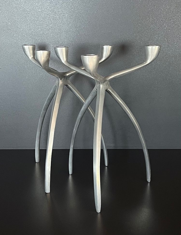 "Spider" tripod candlestick for De Bijenkorf, Netherlands, 1970s