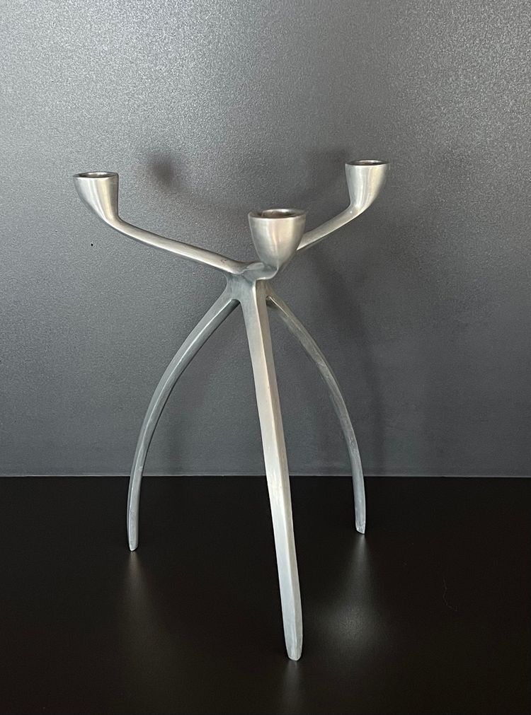 "Spider" tripod candlestick for De Bijenkorf, Netherlands, 1970s