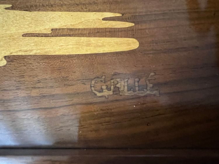 EMILE GALLE plateau de service