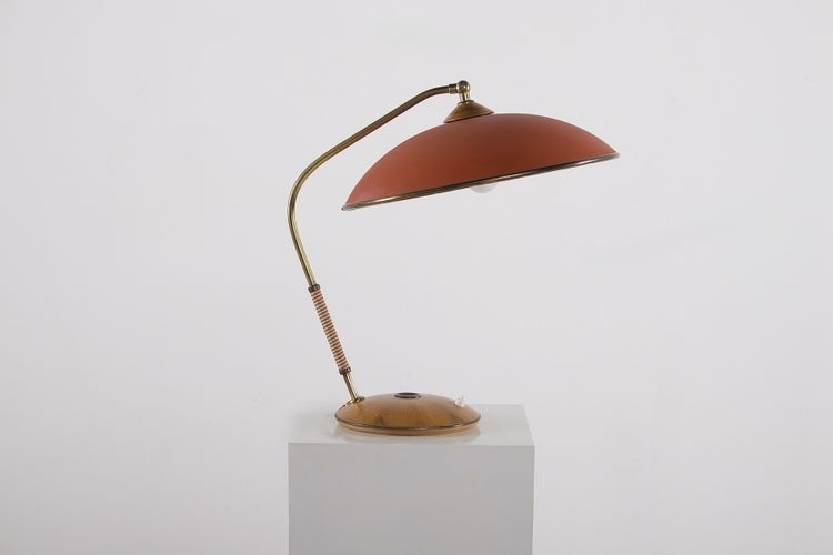 Desk lamp, Temde Leuchten editions, 1950s.
