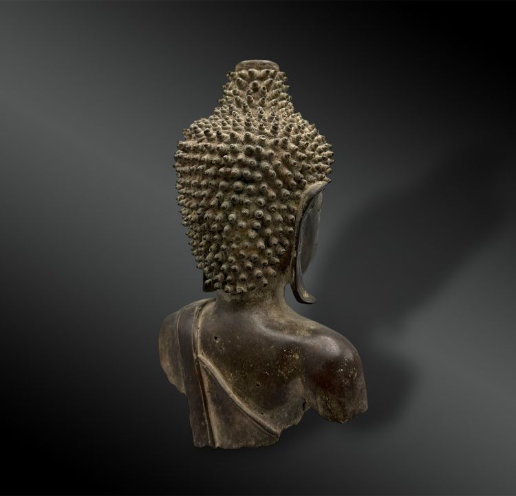 Ritratto a busto di Buddha - Laos? - XVII secolo?