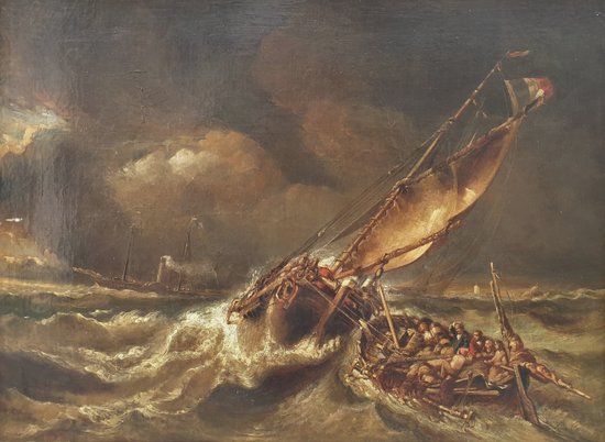 Hippolyte Benjamin ADAM - Die Rettung