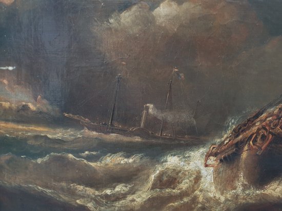 Hippolyte Benjamin ADAM - Die Rettung