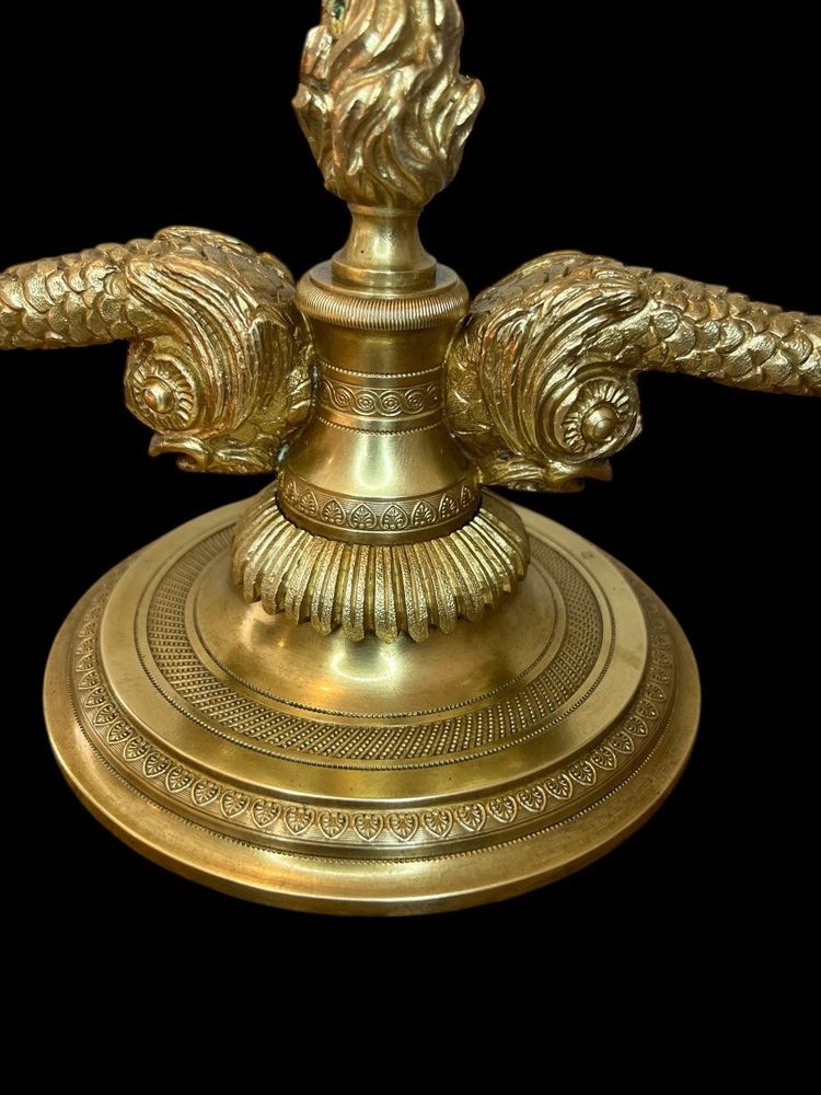 Pair of Louis XVI style lamps