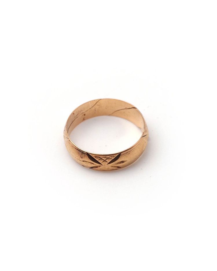 Antike Zwillings-Eheringe aus 18-karätigem Gold, Hochzeit