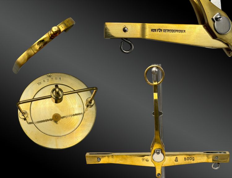 REICHS-GETREIDEPROBER EN COFFRET, INSTRUMENT DE MESURE DE PRECISION