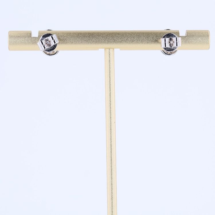 Boucles d’oreilles ovales rubis et diamants