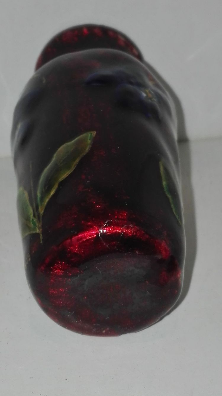 C. PICHARD 1905 small enameled vase